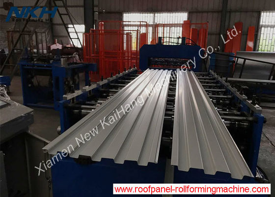 PLC Control Door Frame Roll Forming Machine Slitting  / Edge Forming Machine