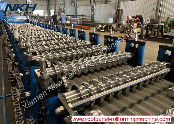 Design Based Roof Panel Roll Forming Machine Max. Forming Speed 20-25m/Min