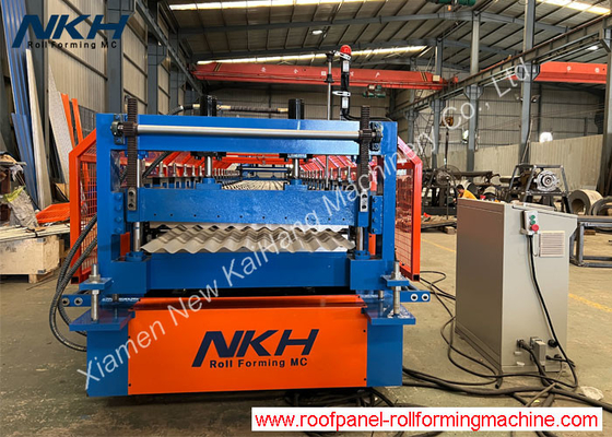 Design Based Roof Panel Roll Forming Machine Max. Forming Speed 20-25m/Min