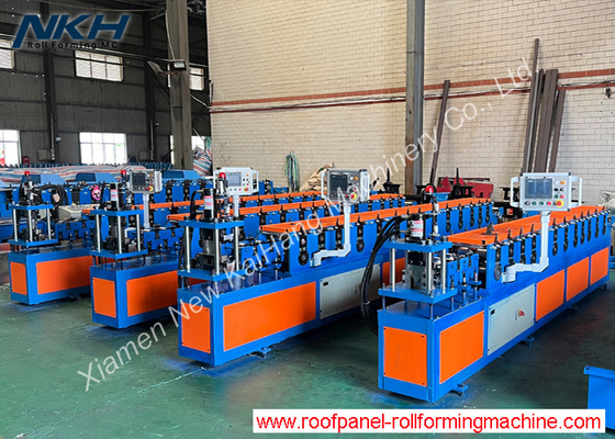 CE Metal Stud Truss Channel Roll Forming Machine For U Section Light Green House (maszyna do tworzenia rolki kanałowej do sekcji U)